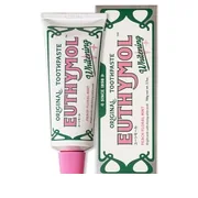 White Pink Toothpaste Peach Floral Mint Fragrance
