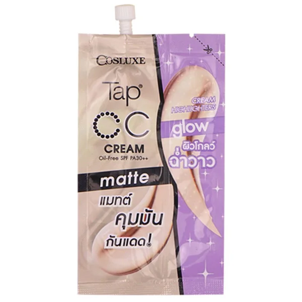 Tap CC Cream Matte & Glow Cream Hightlighter