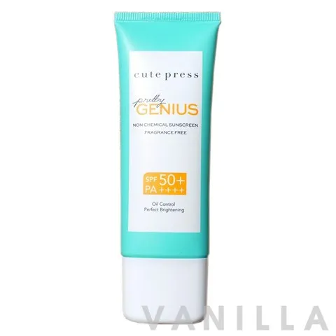 Pretty Genius Non Chemical Sunscreen SPF50+ PA++++