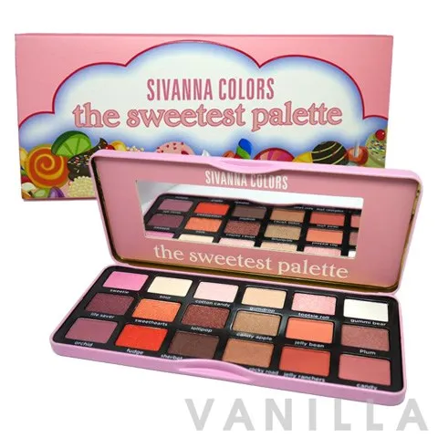 Colors The Sweetest Palette Eye Shadow