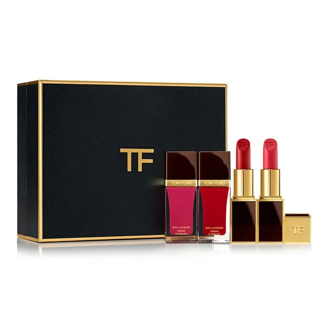 Red Lip And Nail Gift Set