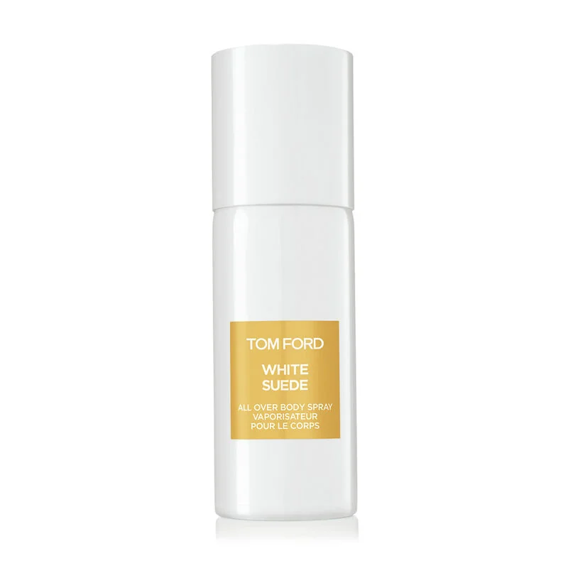 White Suede All Over Body Spray