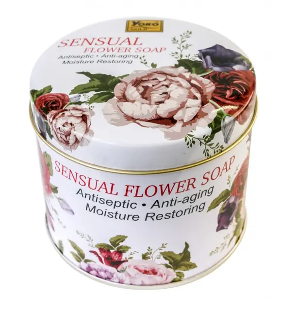 Gold Sensual Flower Soap