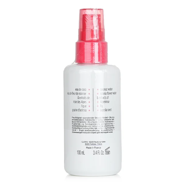 my CLARINS RE-FRESH Hydrating Beauty Mist