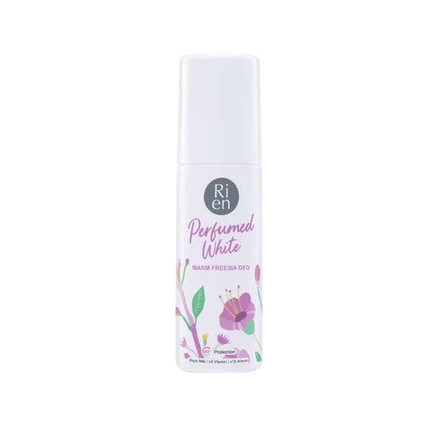 Perfumed White Warm Freesia Deo