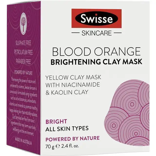 Blood Orange Brightening Clay Mask