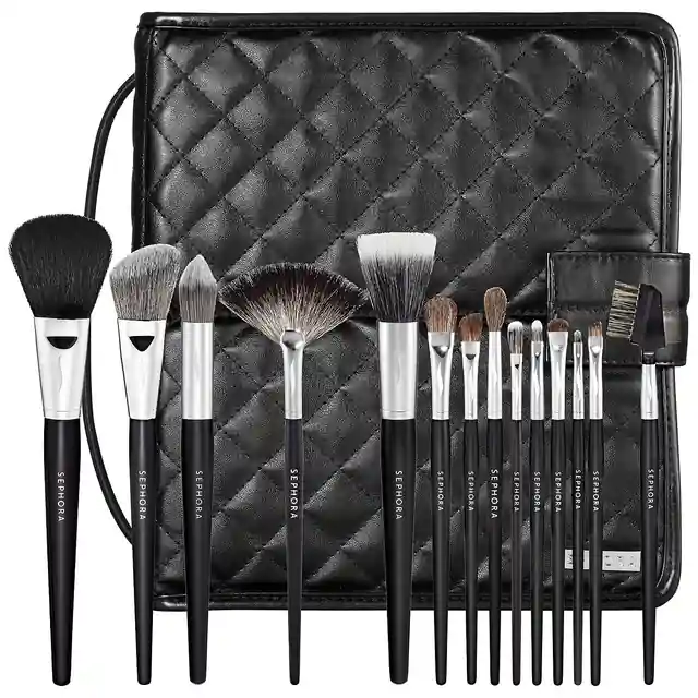 Deluxe Standing Easel Brush Set