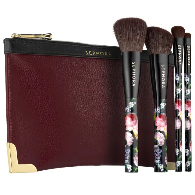 Gold Edged Brush Set