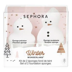 Holiday 2017 Set Of Duo Foundation Sponges