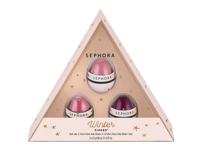 Holiday 2017 Winter Kisses - Mini Kiss Me Balm Trio