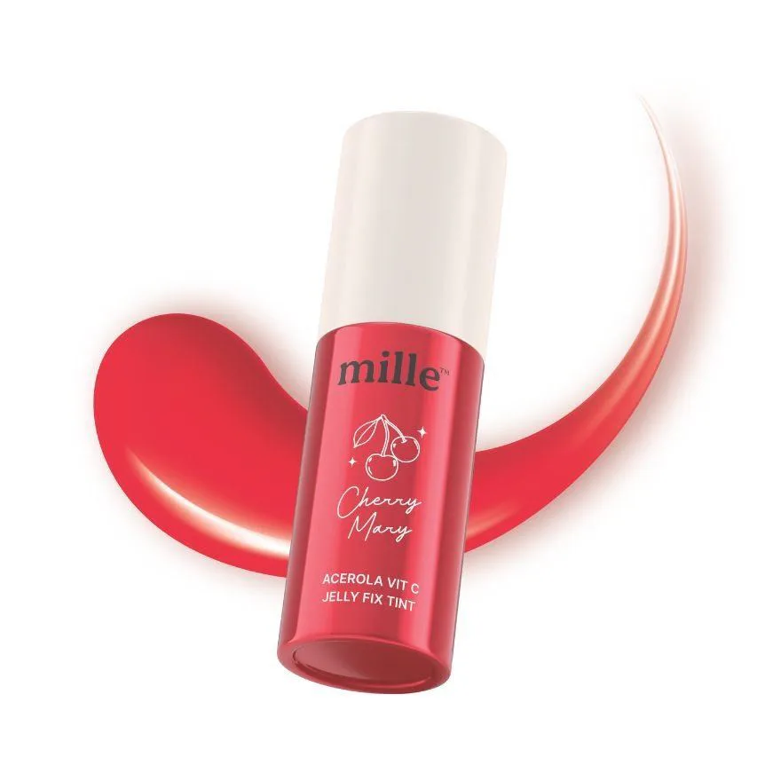 MILLE ลิปเจลลี่ทิ้นส์ ACEROLA VIT C JELLY FIX TINT