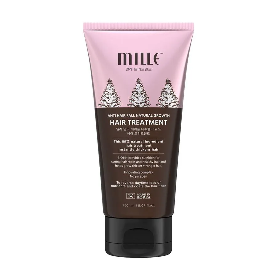 MILLE ทรีทเม้นต์บำรุงผมแข็งแรง ANTI HAIR FALL NATURAL GROWTH HAIR TREATMENT