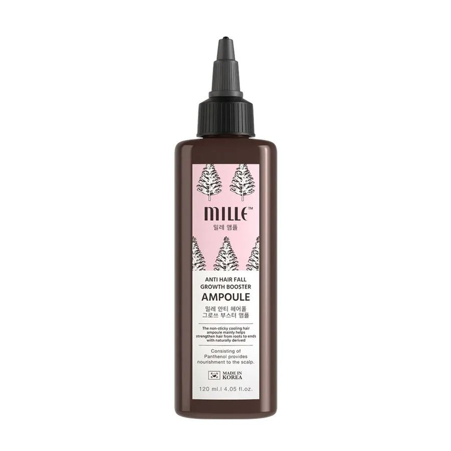 MILLE แอมพูลลดผมร่วง ANTI HAIR FALL GROWTH BOOSTER AMPOULE