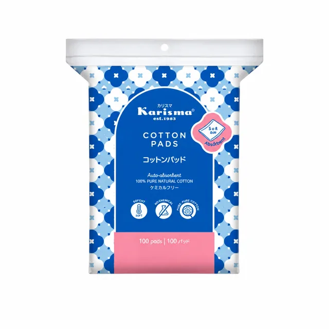 Cotton Pads Compressed Edge