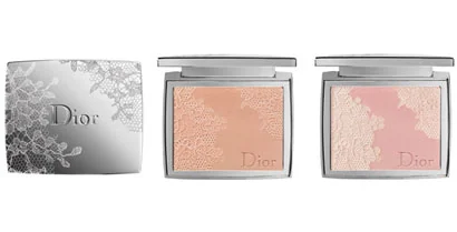 Poudrier Dentelle Illuminating lace-effect powder for face