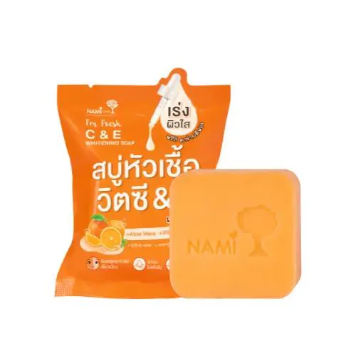 Nami I'm fresh C&E Whitening Soap สบู่ส้มนามิ