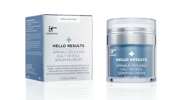 Hello Results Wrinkle-Reducing Daily Retinol Serum-in-Cream