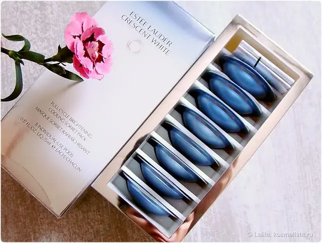 Crescent White Full Cycle Brightening Cooling Sorbet Pack