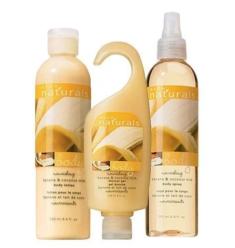 Naturals Body Banana & Coconut Milk Nourishing Indulgence Shower Gel