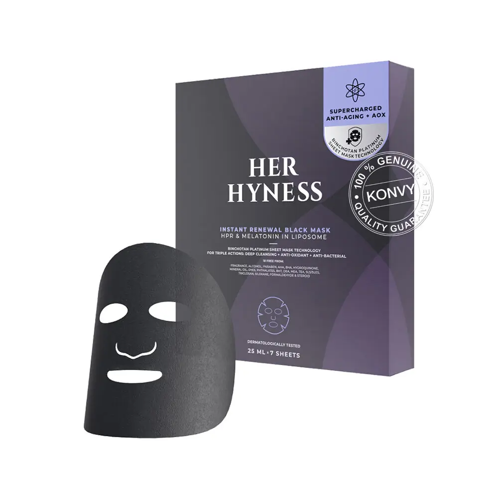 Instant Renewal Black Mask