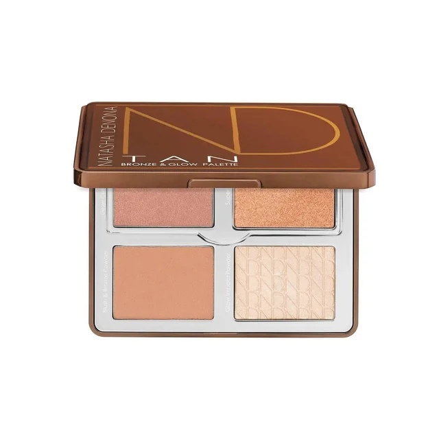 Tan Palette Bronzing Blush & Highlighting Palette
