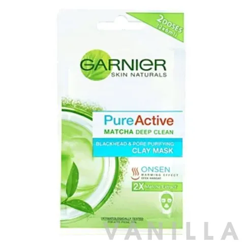 Skin Naturals Pure Active Matcha Deep Clean Clay Mask