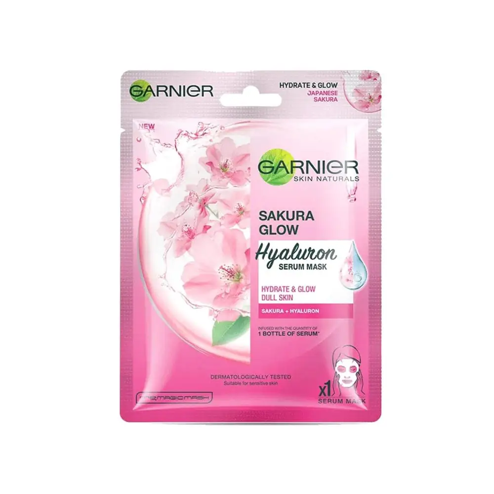 Sakura Glow Hyaluron Serum Mask