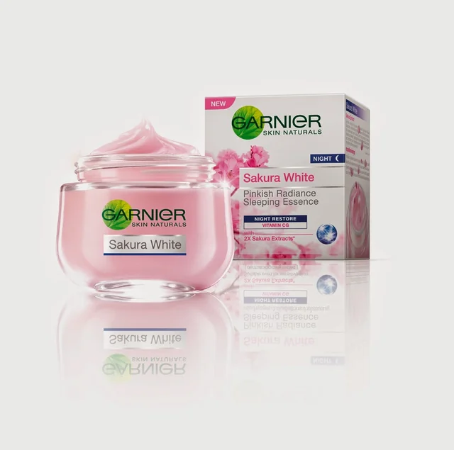 Sakura White Pinkish Radiance Sleeping Essence