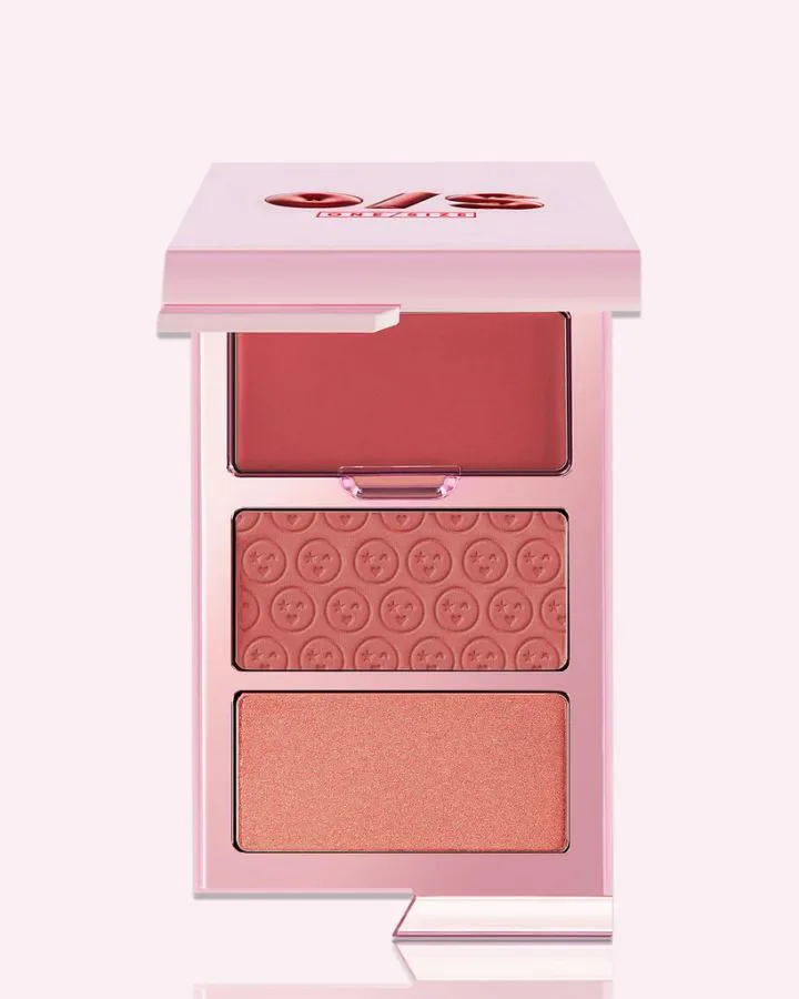 ONE/SIZE Cheek Clapper 3D Blush Trio