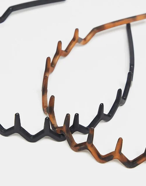 Zig-Zag Headband Set
