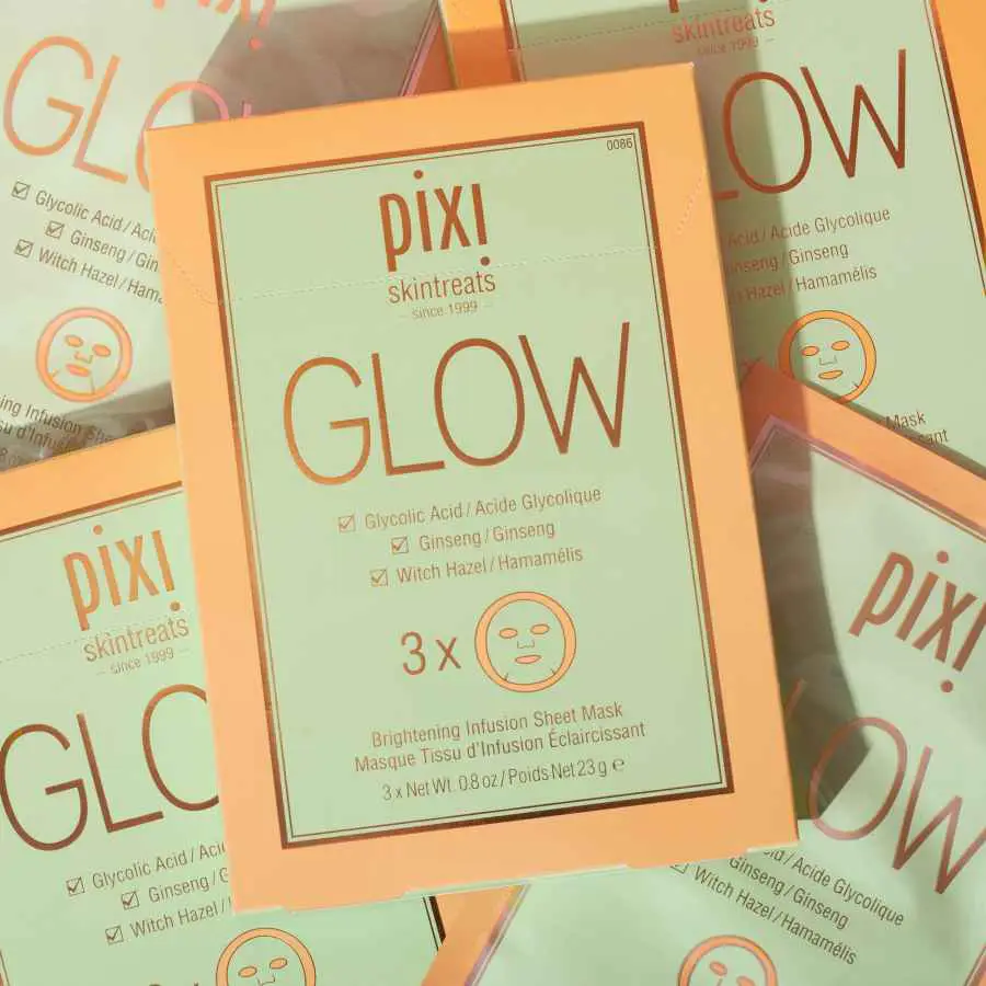 PIXI Glow Sheet Mask
