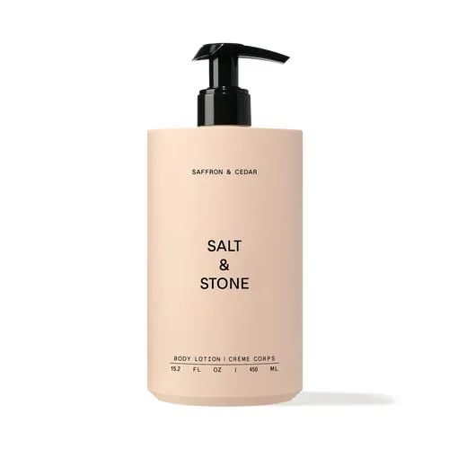 Salt & Stone Saffron & Cedar Body Lotion