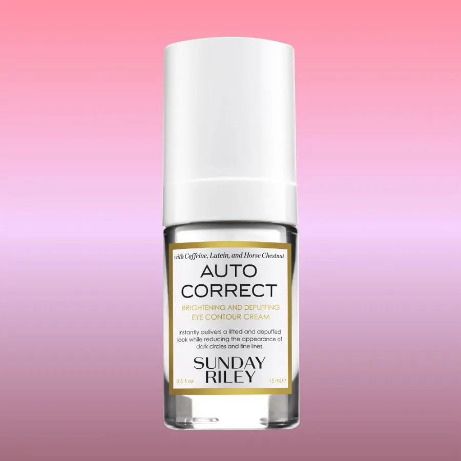 SUNDAY RILEY Auto Correct Brightening and Depuffing Eye Contour Cream