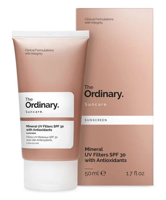 Mineral UV Filters SPF 15 with Antioxidants