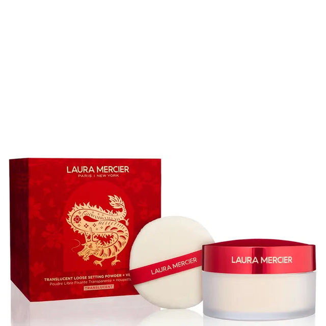 Lunar New Year Translucent Loose Setting Powder & Velour Puff Set Limited Edition