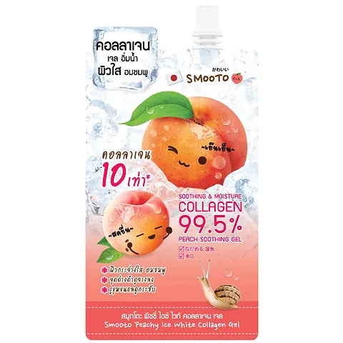 Peachy Ice White Collagen Gel