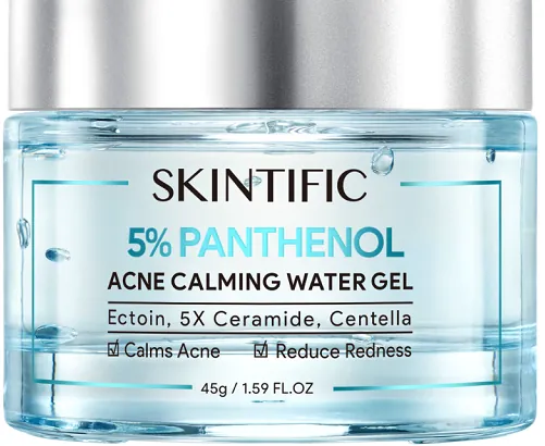 5% Panthenol Acne Calming Water Gel Moisturizer