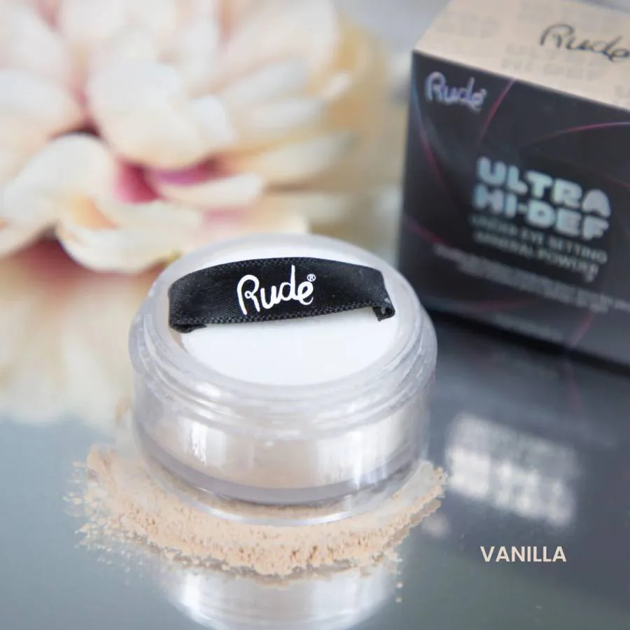 RUDE UHD Under Eye Setting Mineral Powder