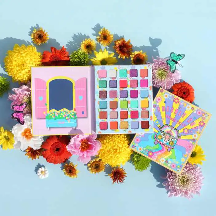 RUDE Flower Child 30 Pressed Pigment & Shadows - Freshly Cut