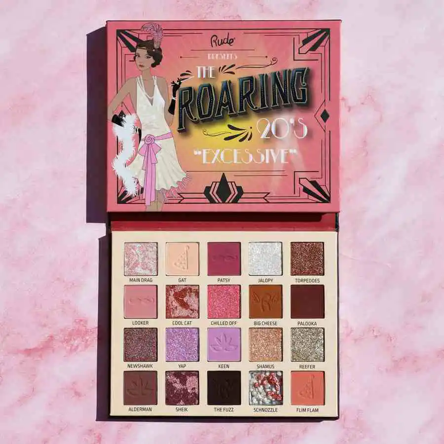 RUDE The Roaring 20's Eyeshadow Palette - Excessive