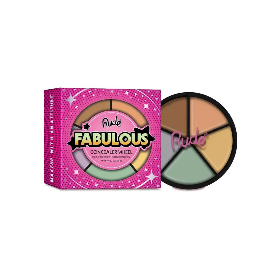 RUDE Fabulous Concealer Wheel