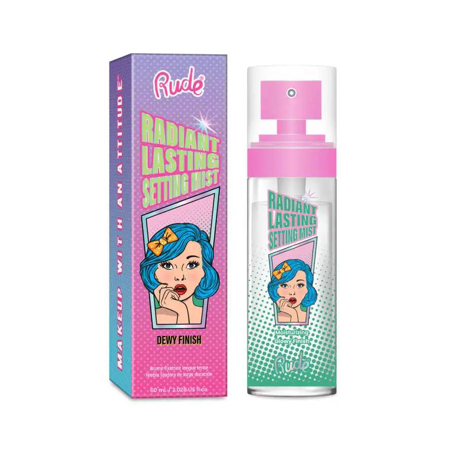 RUDE Radiant Lasting Makeup Mist