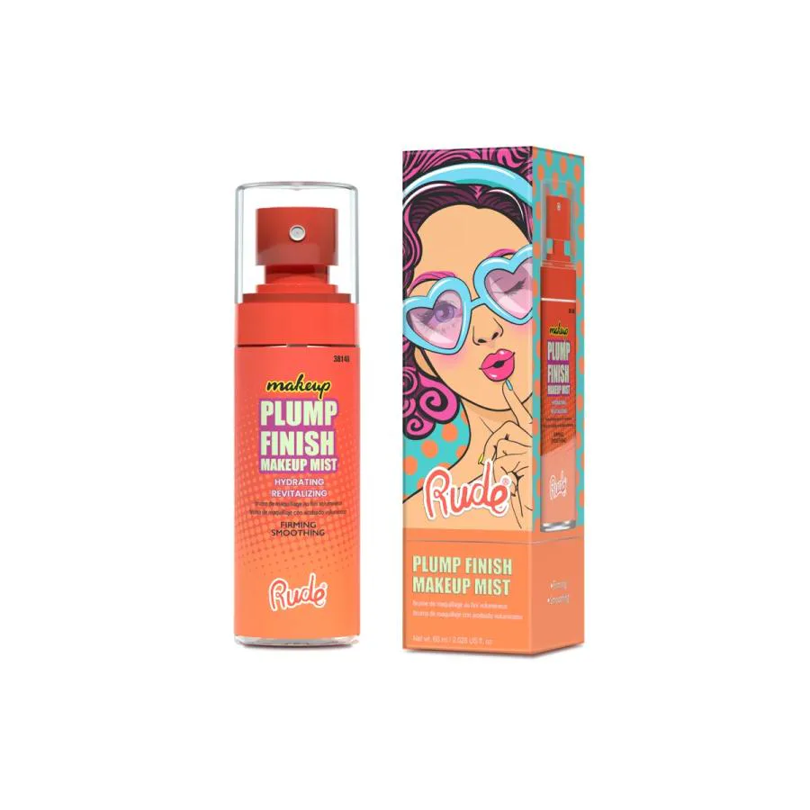 RUDE Plump Finish Makeup Mist