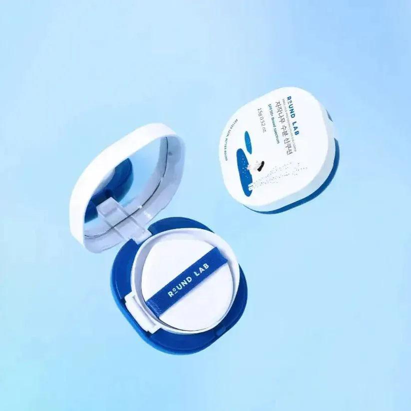 Birch Moisturizing Sun Cushion SPF 50+, PA++++ | Round Lab