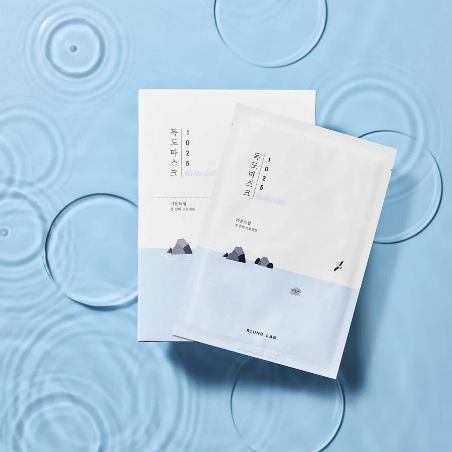 1025 Dokdo Water Gel Mask Sheet | Round Lab