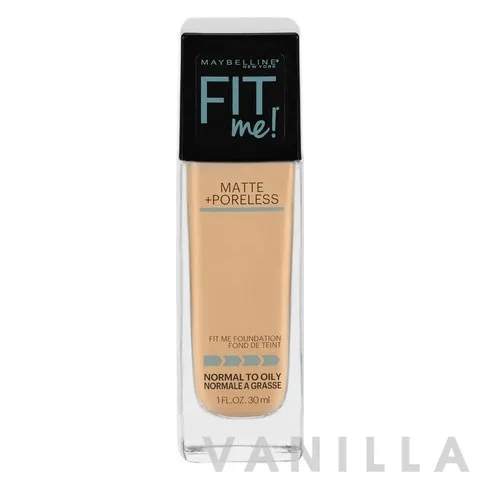 Fit Me Matte+poreless Liquid Foundation