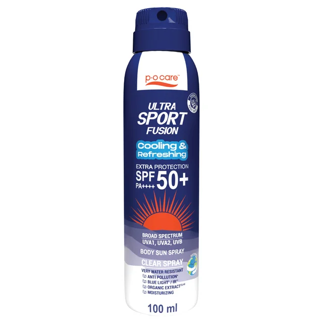 Ultra Sport Fusion Clear Sun Spray SPF50+ PA++++