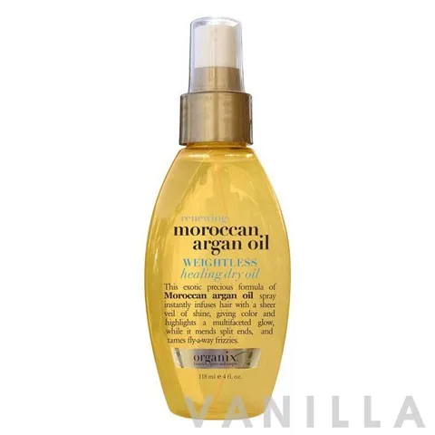 Moroccan Argan Oil Weightless Healing Dry Oil