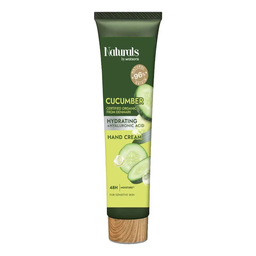 Naturals by Watsons  คิวคัมเบอร์ ไฮเดรตติ้ง แฮนด์ ครีม