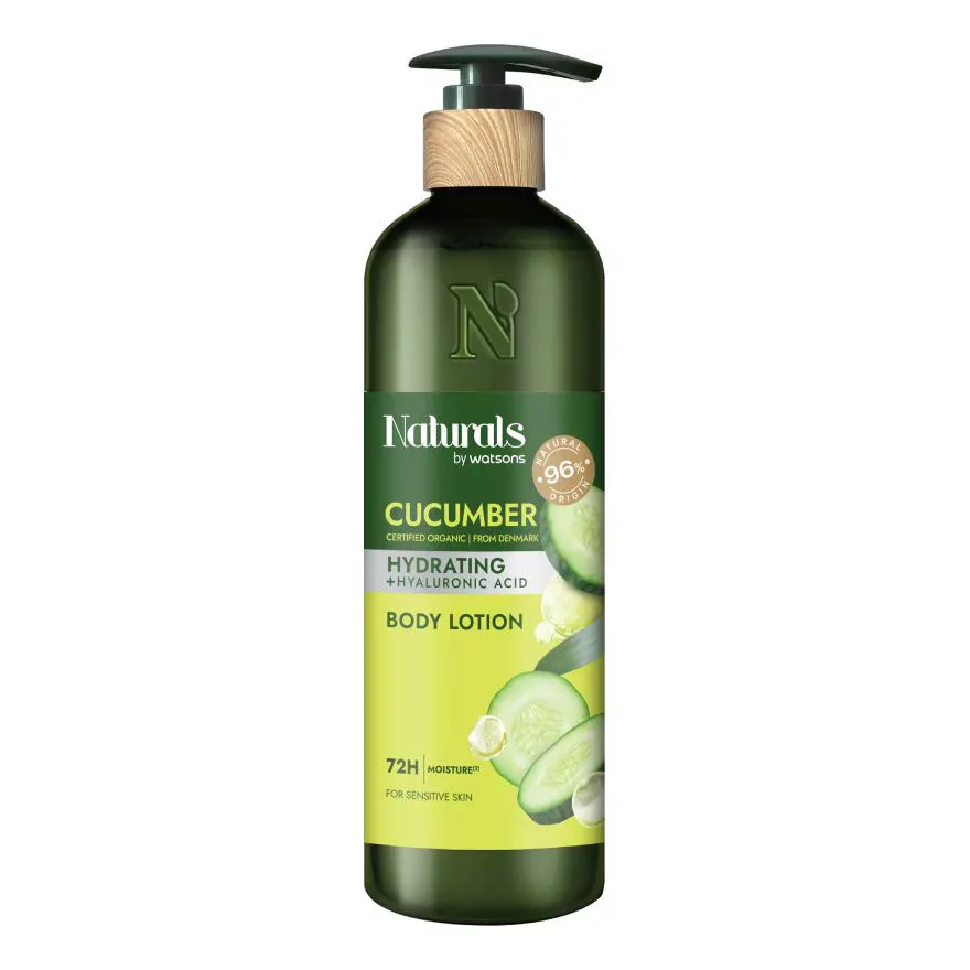 Naturals by Watsons  คิวคัมเบอร์ ไฮเดรตติ้ง บอดี้ โลชั่น